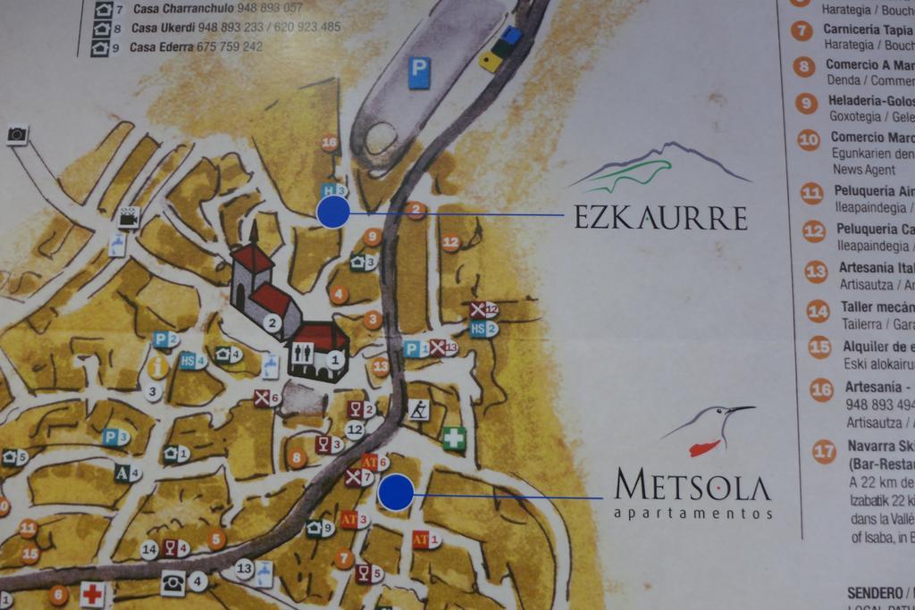 Hostal Ezkaurre イサバ エクステリア 写真